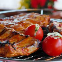 travers de porc tomates cerises